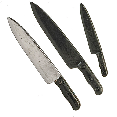 Knives, 3 pc.